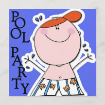 Festa de Piscina de verão para crianças bonitas, n