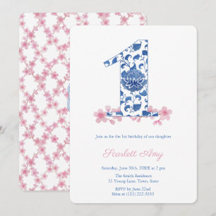 Convites Festa de primeiro aniversario da Garota do Pré-Di