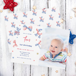 Convites Festa de primeiro aniversario de Balão Divertido n