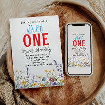 Festa de primeiro aniversario de Flores Selvagens