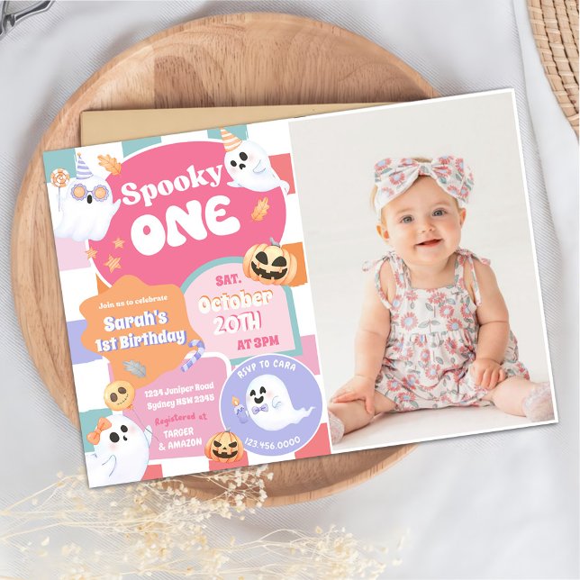 Convites Festa de primeiro aniversario de Groovy no Dia das (Criador carregado)