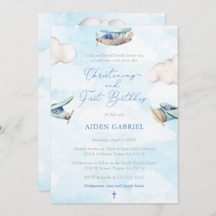 Convites Festa de primeiro aniversario de Natal do Toy Plan