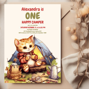 Convites Festa de primeiro aniversario do Boho One Happy