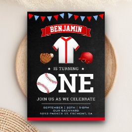 Convites Festa de primeiro aniversario do jogador de beiseb