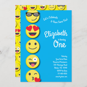 Convites Festa de primeiro aniversario para crianças de ros