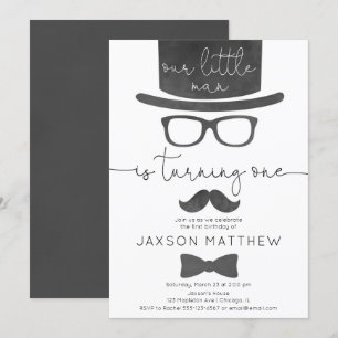 Convites Festa de primeiro aniversario para garotinho