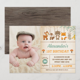 Convites Festa de primeiros aniversarios de Florestas de Ma