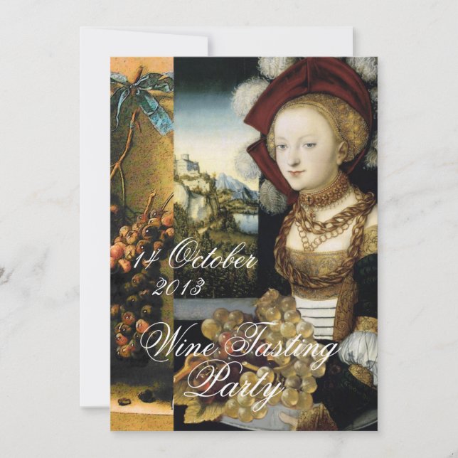 CONVITES FESTA DE PROVA DE VINHOS DE VINHA DE UVA ANTIGA (Frente)