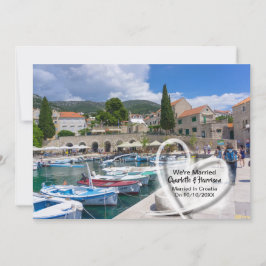 Convites Festa de Recepção de Casamento Pós-Casamento na Cr