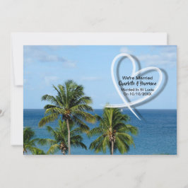 Convites Festa de Recepção de casamento postada Casada em R