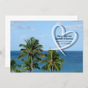 Convites Festa de Recepção de casamento postada Casada em R