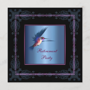 Convites Festa de Reforma de Mulheres de Pássaro Humino Rox