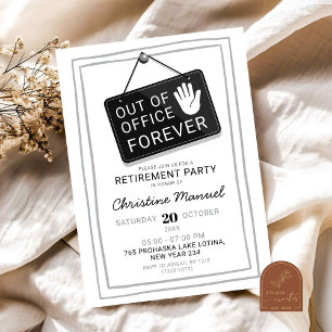 Convites Festa de Reforma Desenhada à Mão