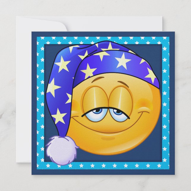 Convites Festa de Slumber/Repouso sobre - SRF (Frente)