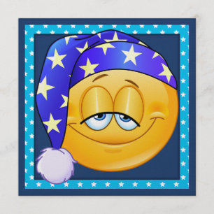 Convites Festa de Slumber/Repouso sobre - SRF