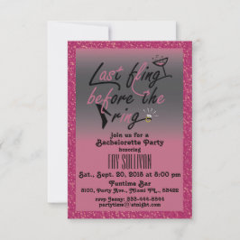 Convites Festa de solteira