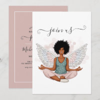 Festa de solteira Anjo Afro-Americana