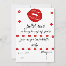 Festa de solteira de lábios