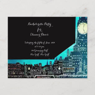 Convites Festa de solteira de Nova Iorque de 1927