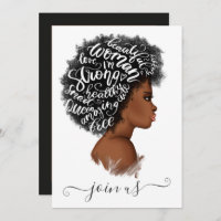 Festa de solteira de Power Girl da América African