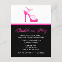Festa de solteira de Stiletto Rosa