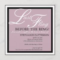 Festa de solteira de Última Fuga Moderna e Elegant