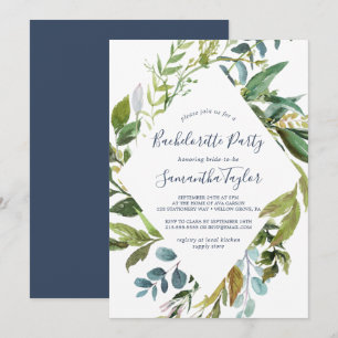 Convites Festa de solteira Diamante de Verão