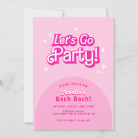 festa de solteira rosa do Partido de Vamos de tend
