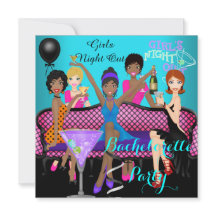 Festa de solteira Teal Pink Diversão Girls Cocktai