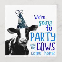 Festa de Solteiro ou Solteira Vaca Engraçada
