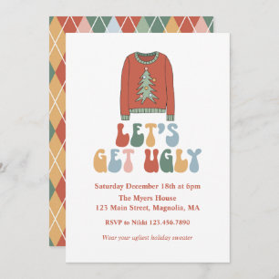 Convites Festa de Suor Feio de Natal