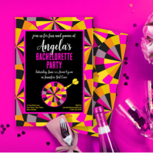 Convites Festa de Tema da Rapariga da Sala de Bachelorette