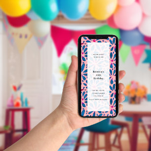 Convites Festa de Todos os Propósitos Inspirada em Recorte 