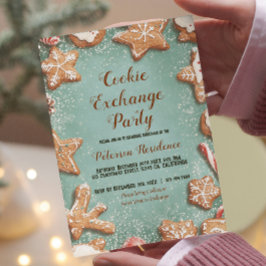 Convites Festa de Troca de Doces e Biscoitos de Natal