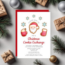Festa de Trocas de Biscoitos de Natal Adoráveis