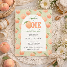 Festa de Um Ano One Sweet Peach