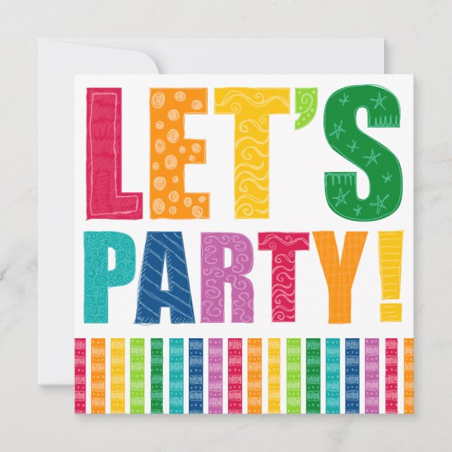 Convites Festa de Vamos! (Frente)