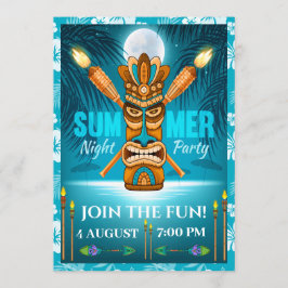 Convites Festa de Verão - Consulte o lado inverso