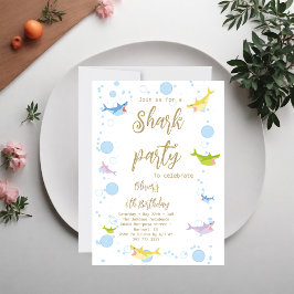 Convites Festa de Verão de Tubarão Espalha Bicho de Anivers