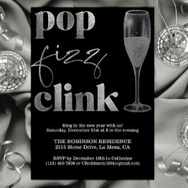 Convites Festa de Véspera de Ano Novo