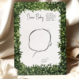 Convites Festa de Woodland do Desenhar de Jogo chá de frald