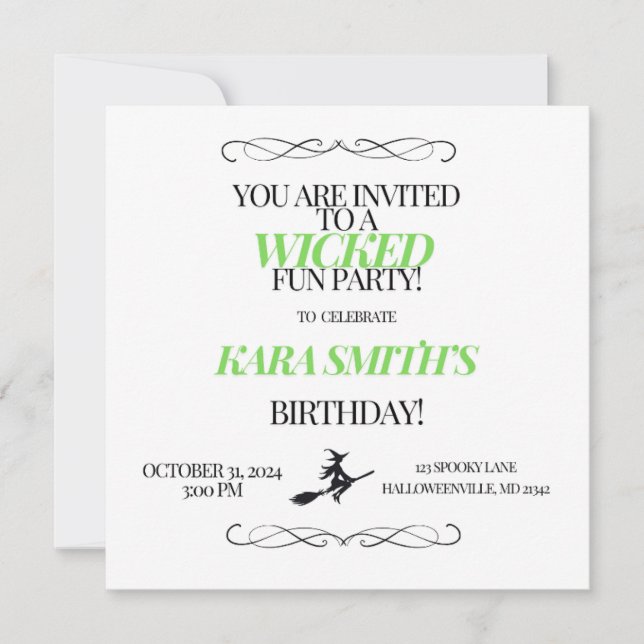 Convites Festa Divertida (Frente)