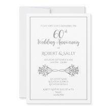 Festa do 60º Aniversário do Simples Elegante Cláss