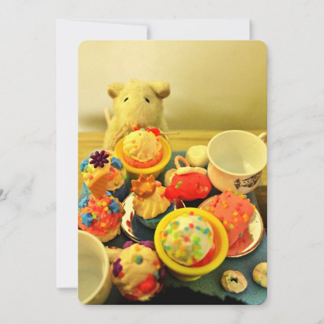 Convites Festa do Chá (Frente)