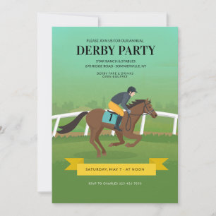 Convites Festa do Derby