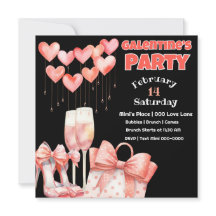 Festa do Dia da Galentina Pêssego e Rosa