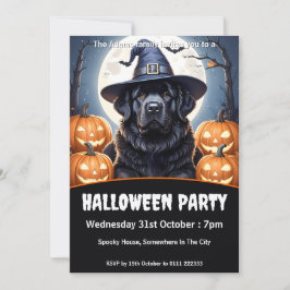 Convites Festa do Dia das Bruxas na Terra Nova