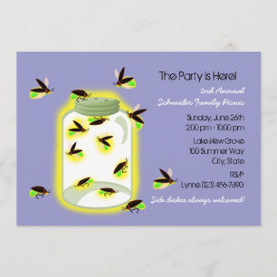 Convites Festa do Firefly Frolic