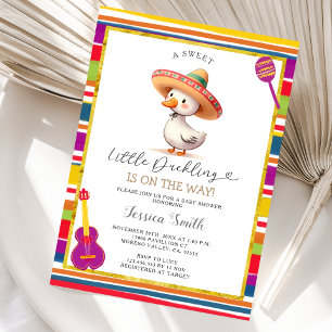 Convites Festa do Ganso Mexicano Churrasco Baby Shower