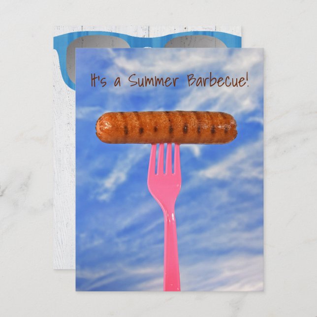 Convites festa do solstício de verão (Frente/Verso)